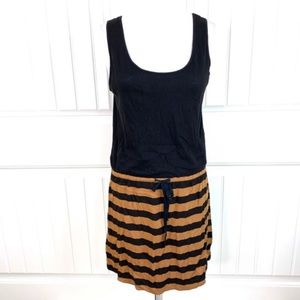 Loft Casual Tank Striped Drawstring Waist
